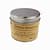 Eco-friendly rapeseed-coconut candle with cinnamon, clove and orange essential oils in a metal can